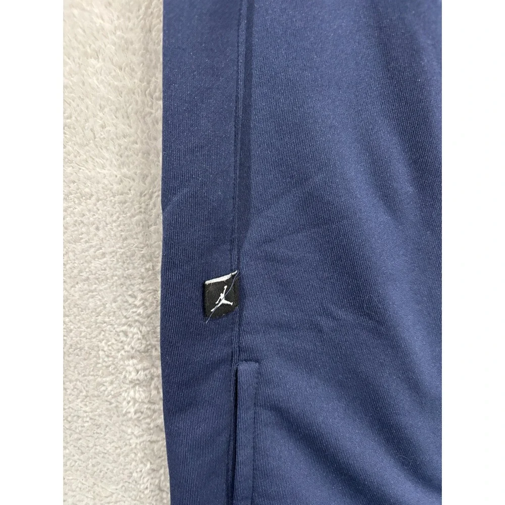 VTG Nike Air Jordan Sweatpants‎ Men's 3XL Jogger Fleece Lined Blue Y2K Long
